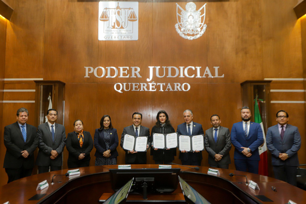 Imagen de Acuerdan Municipio de Querétaro y el Poder Judicial del Estado agilizar mecanismos para la protección de personas 1
