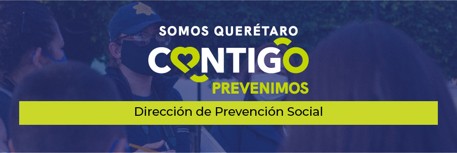 Banner del programa somos Querétaro contigo prevenimos