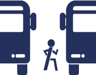 Icono de transporte público