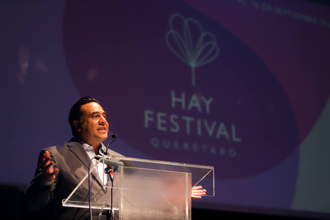 Imagen de Acude Luis Nava al anuncio del Hay Festival Querétaro, en su octava edición 5