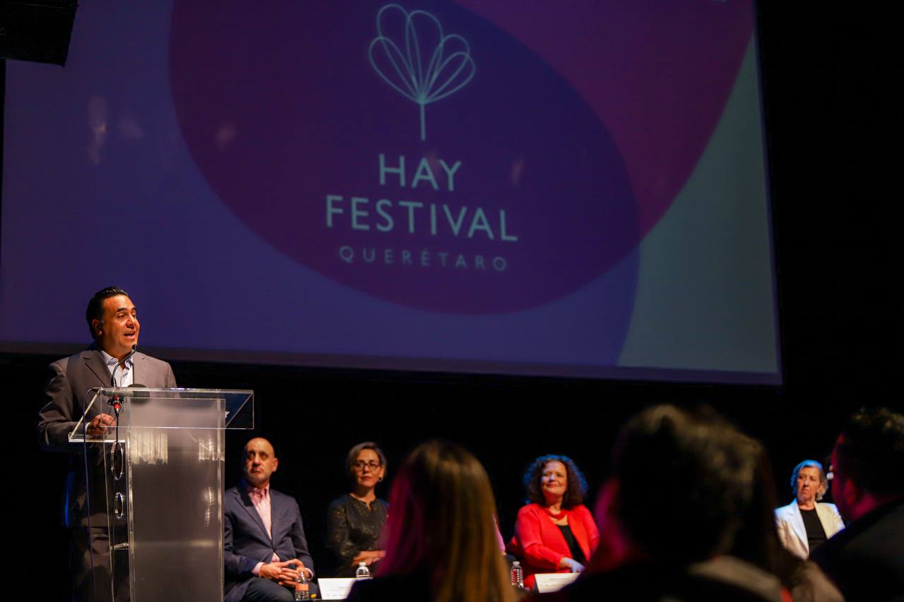 Imagen de Acude Luis Nava al anuncio del Hay Festival Querétaro, en su octava edición 4