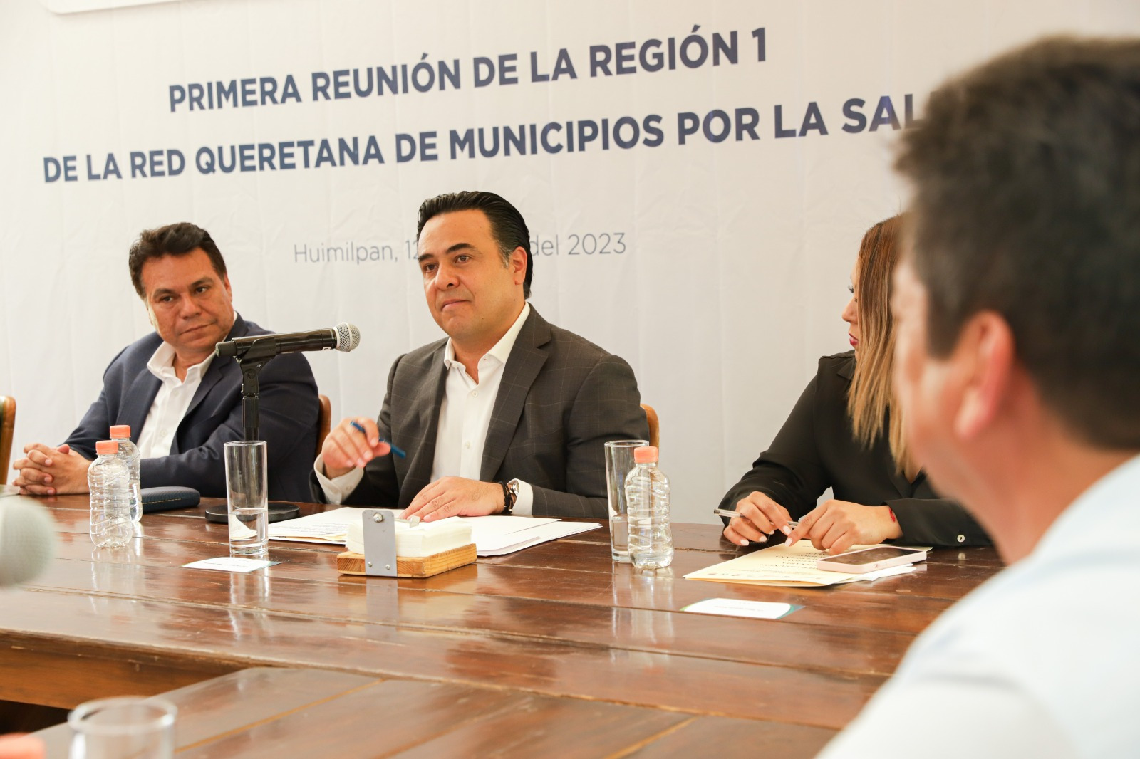 Imagen de Encabeza Luis Nava reunión de la Red Queretana de Municipios por la Salud 1