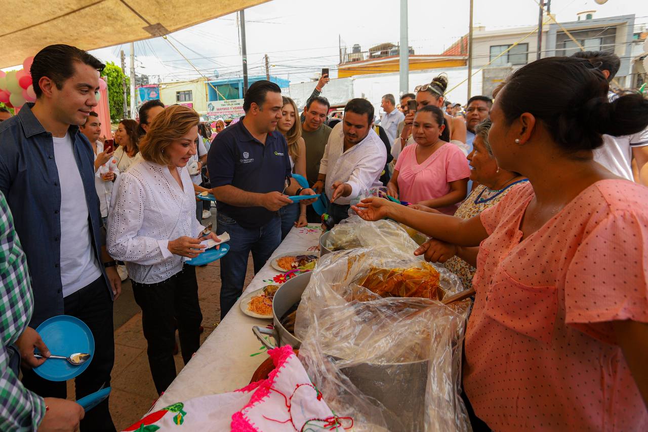 Imagen de Asiste Luis Nava a la tradicional Feria del Mole y la Tortilla en Santa María Magdalena 4