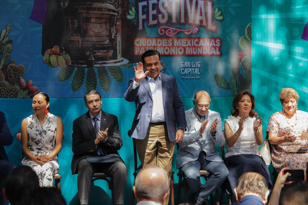 Imagen de En San Luis Potosí, inaugura Luis Nava el "Tercer Festival Ciudades Mexicanas Patrimonio Mundial" 1