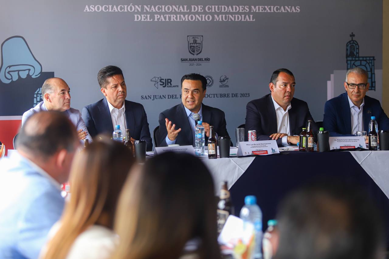 Imagen de Preside Luis Nava la 3ra. Sesión Ordinaria de la Asociación Nacional de Ciudades Mexicanas Patrimonio Mundial 1