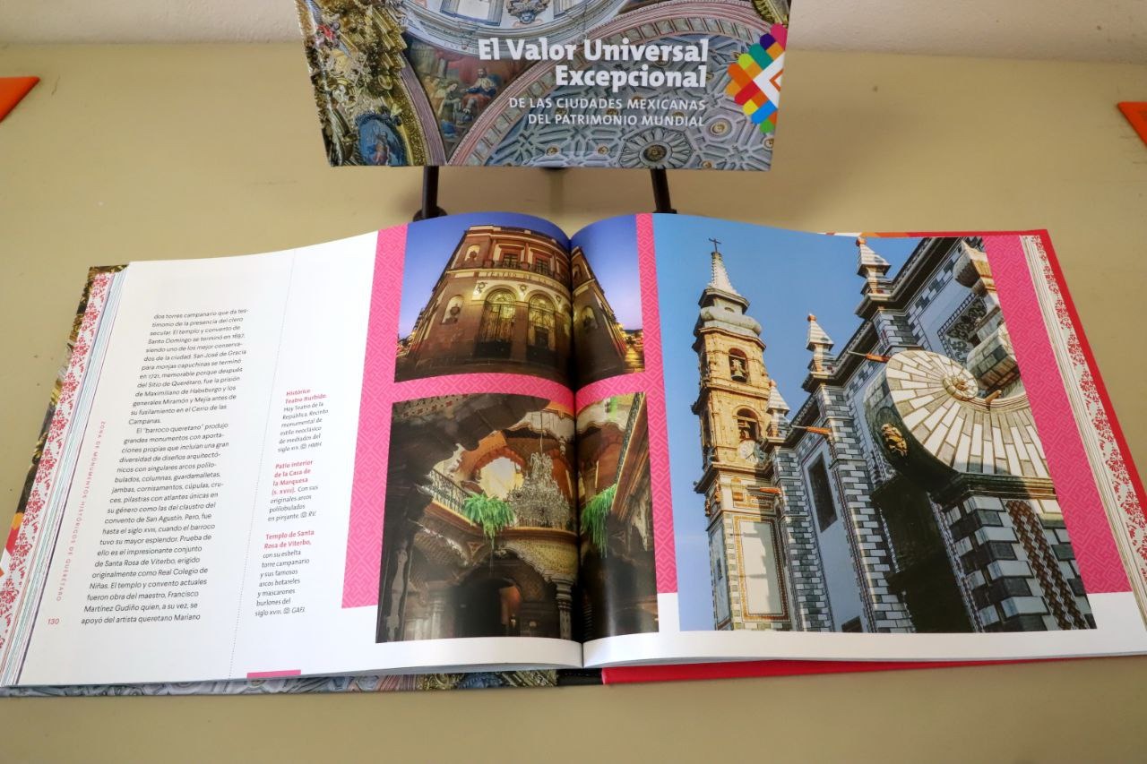 Imagen de Presentan del libro “El Valor Universal Excepcional de las Ciudades Mexicanas del Patrimonio Mundial” 6