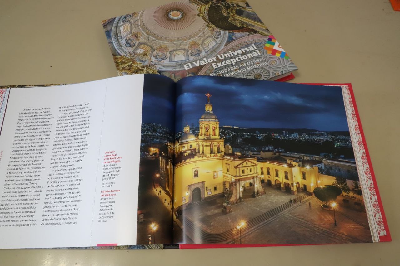 Imagen de Presentan del libro “El Valor Universal Excepcional de las Ciudades Mexicanas del Patrimonio Mundial” 5