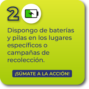 Tarjeta dos dispongo de baterías y pilas en lugares específicos calendario de adviento