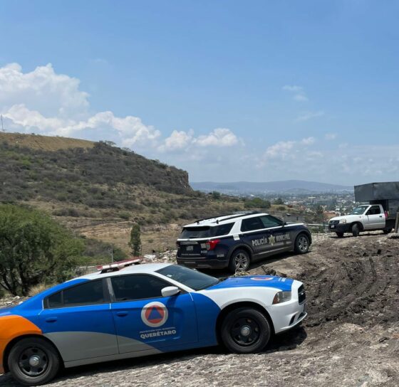 Un detenido por descarga ilegal de desechos en zona cerril de Querétaro