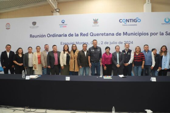 Encabeza Luis Nava Primera Reunión Ordinaria de la Red Queretana de Municipios por la Salud 2024