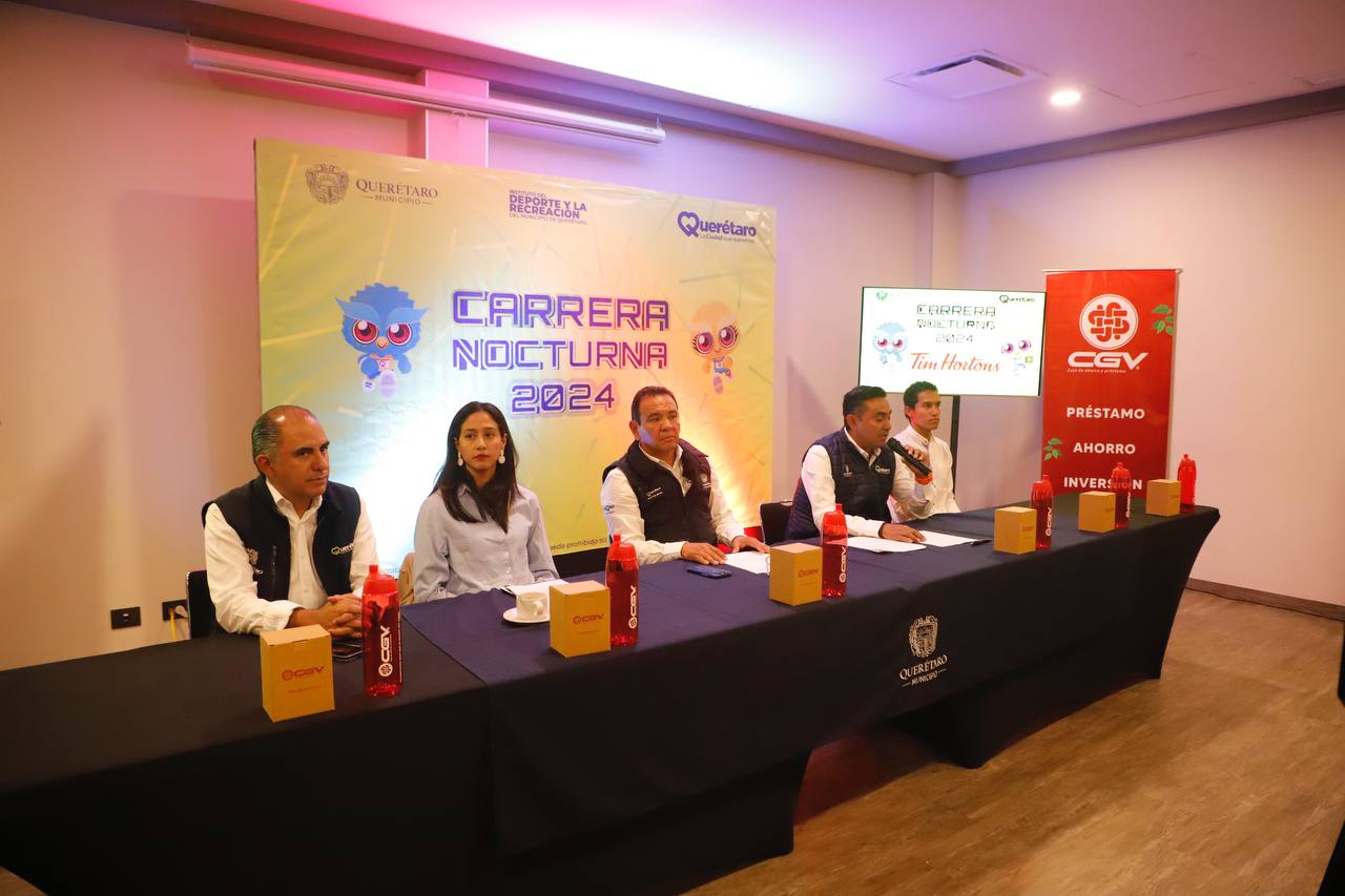 Imagen de Anuncia Municipio de Querétaro la décimo tercera edición de la Carrera Nocturna CGV 2024 3