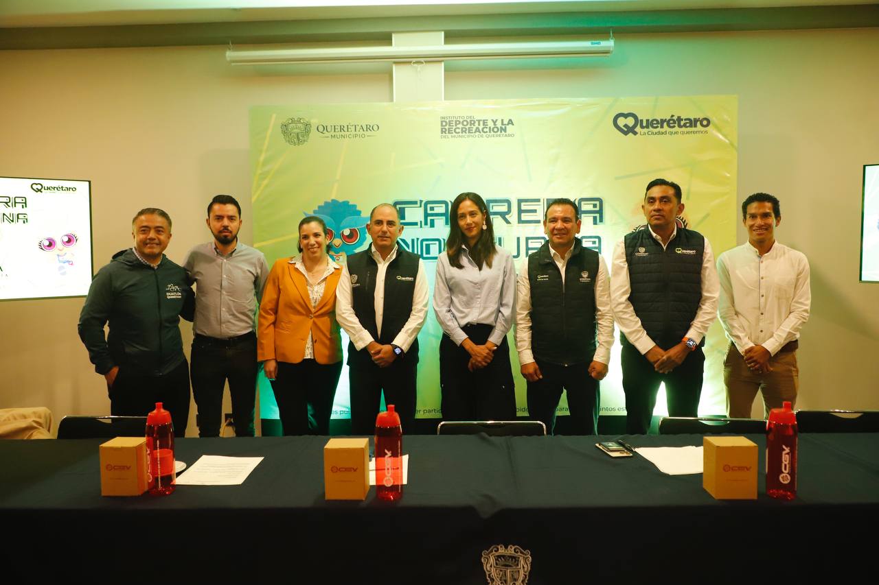 Imagen de Anuncia Municipio de Querétaro la décimo tercera edición de la Carrera Nocturna CGV 2024 1