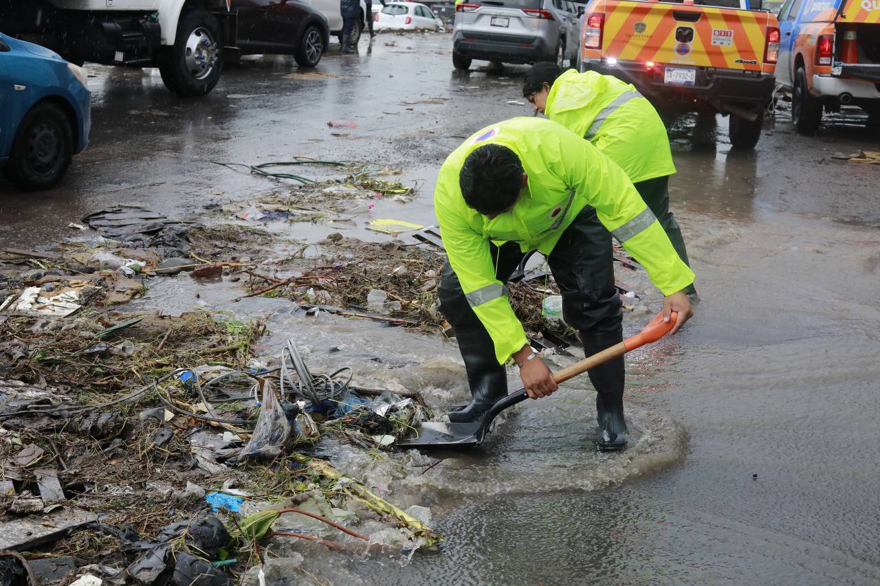 Imagen de Municipio de Querétaro atiende reportes por lluvias de esta tarde 10