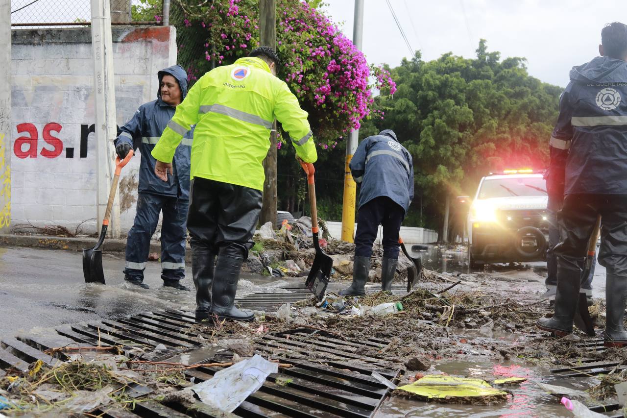 Imagen de Municipio de Querétaro atiende reportes por lluvias de esta tarde 12