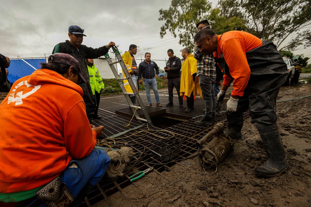 Imagen de Trabajan Municipio de Querétaro en atención de zonas afectadas por lluvias 7