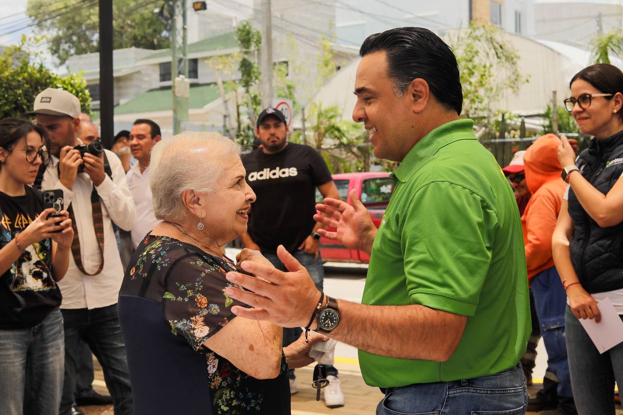 Imagen de Entrega Luis Nava parque lineal en la colonia La Estrella 2