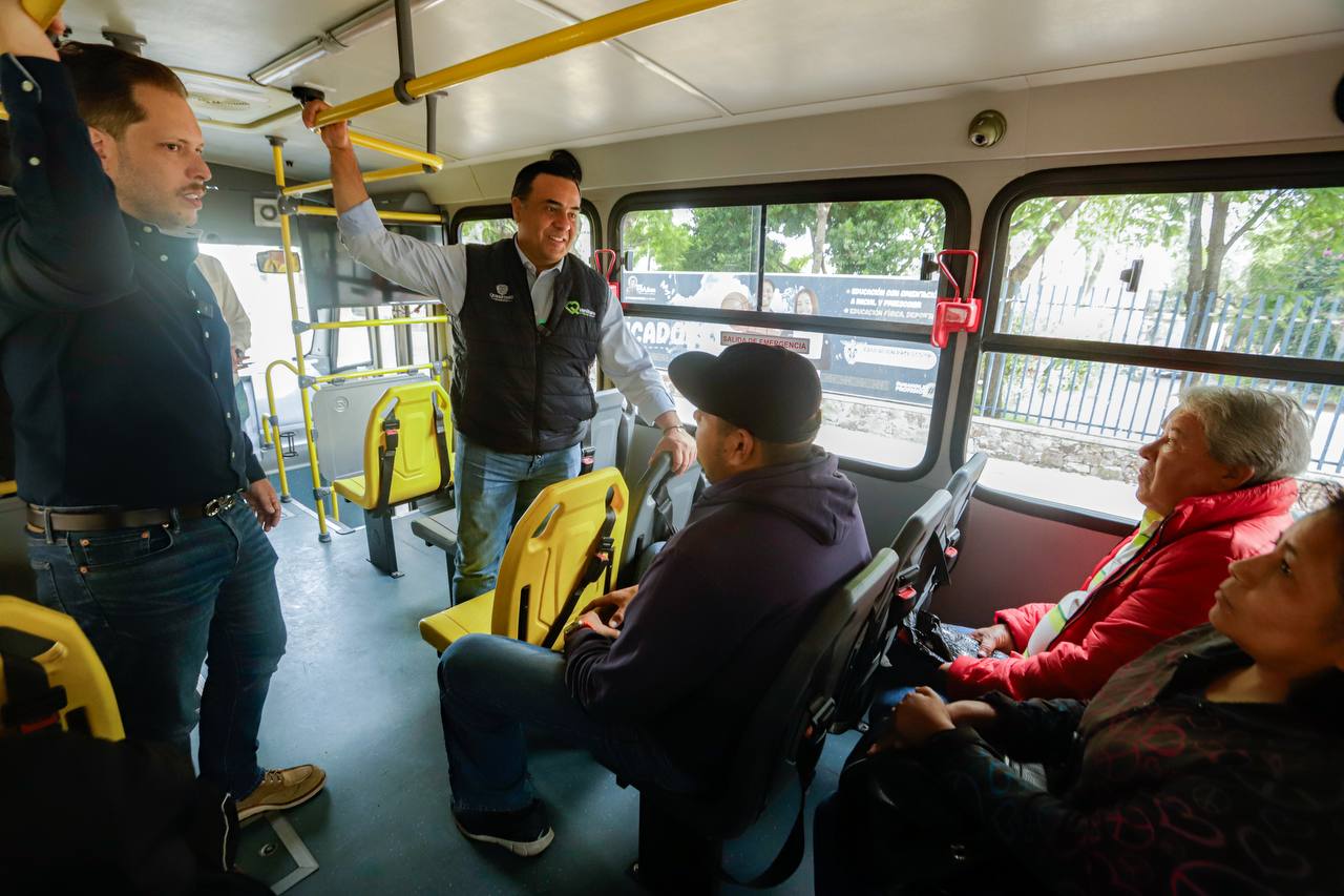 Imagen de Supervisa Luis Nava operación del programa “Acercándote” 2