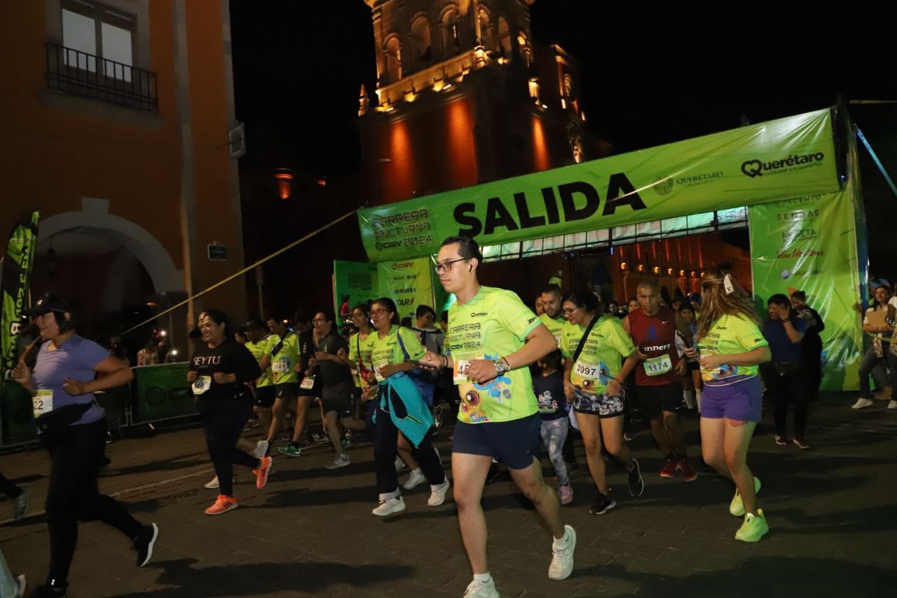 Imagen de Todo un éxito la Décimo Tercera Carrera Nocturna CGV 2024 2