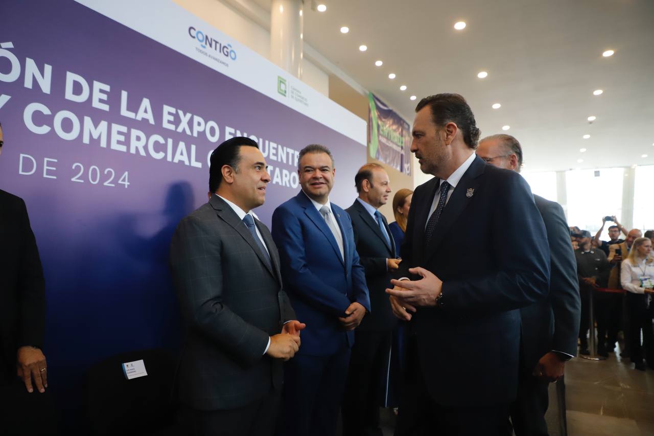 Imagen de Asiste Luis Nava a inauguración de la Expo Encuentro Industrial y Comercial Querétaro 2024 1