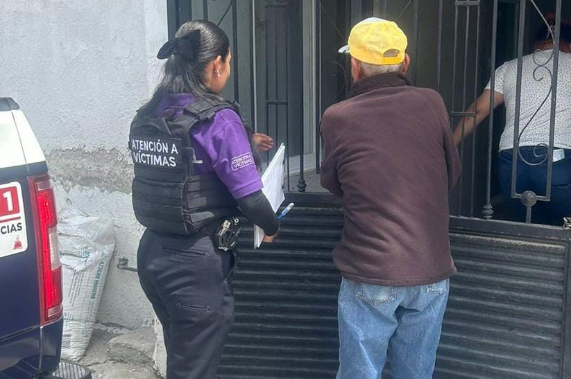 Imagen de SSPMQ - Persona adulta mayor es reintegrada con sus familiares 2