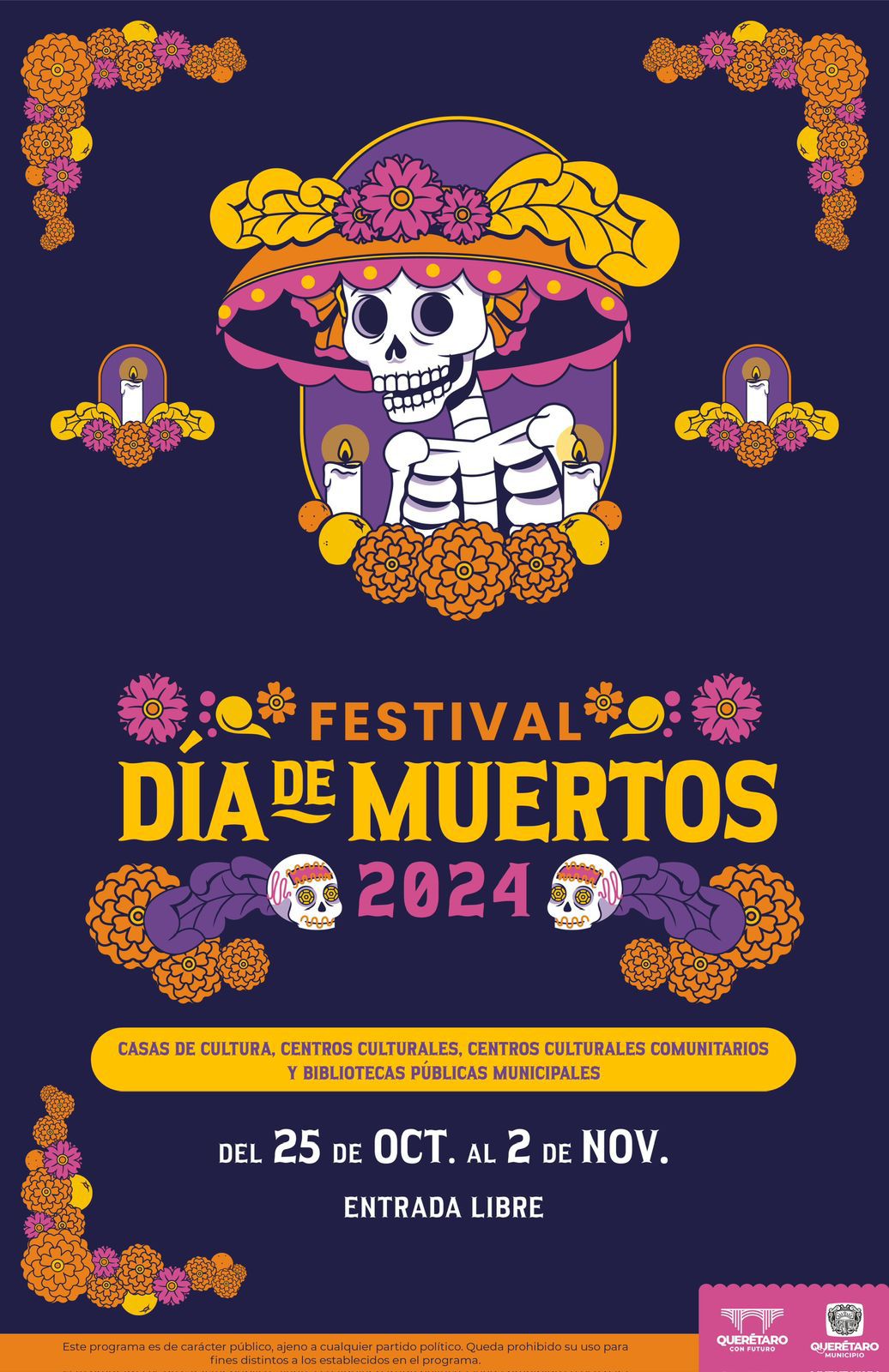 Imagen de Presenta Felifer Macías actividades del Festival de Día de Muertos 4