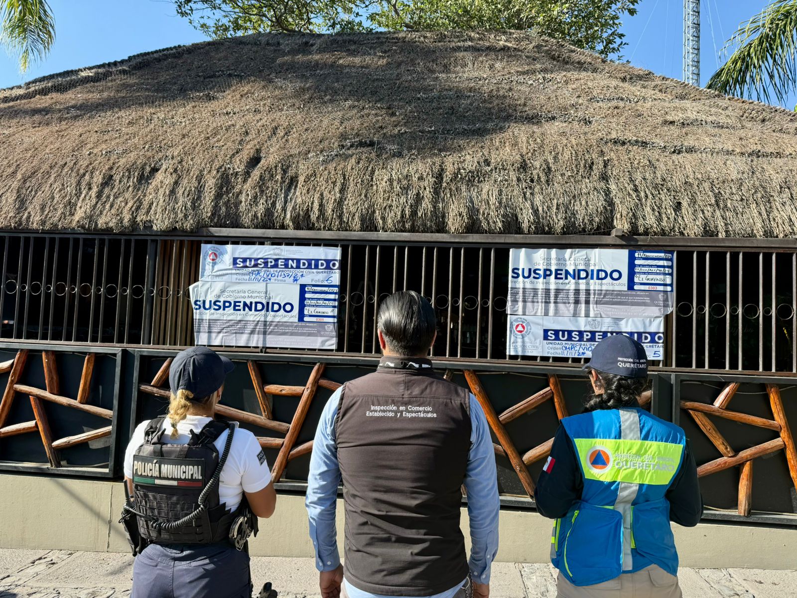 Imagen de Clausura inspección municipal el establecimiento denominado ‘El Guayabo’ en Juriquilla 1