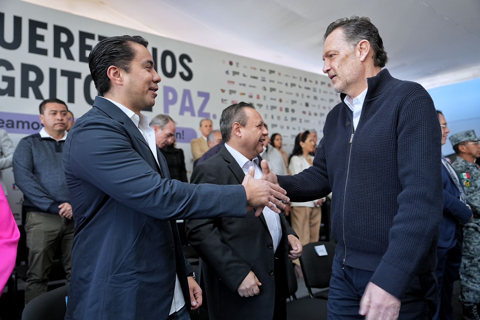 Imagen de Acompaña Felifer Macías al Gobernador en el lanzamiento de Queretanos al Grito de Paz 1