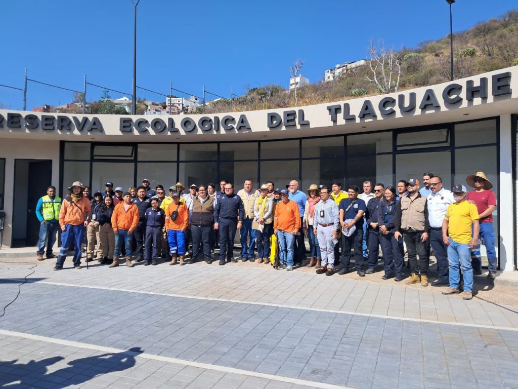 Imagen de Encabeza la Secretaría del Medio Ambiente curso de capacitación frente a incendios en la Reserva Ecológica “El Tlacuache” 4