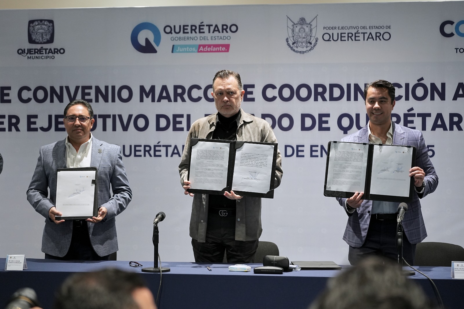 Imagen de Asiste Felifer Macías a la firma del Convenio Marco de Coordinación Administrativa para fortalecer la transparencia y la gestión pública 2