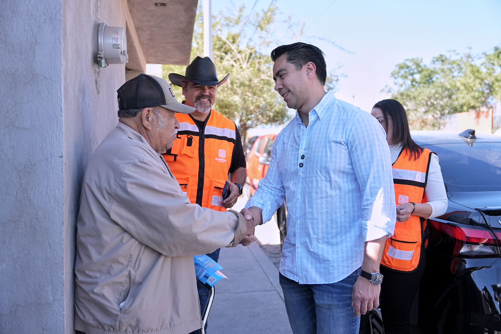 Imagen de Encabeza Felifer Macías mega recorrido ciudadano en la delegación Felipe Carrillo Puerto 7