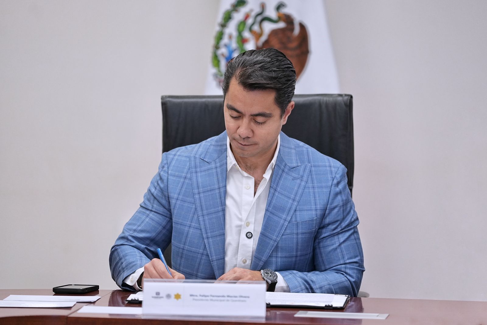 Imagen de Municipio de Querétaro y Fiscalía General del Estado firman convenio para fortalecer Cuelgapp 6