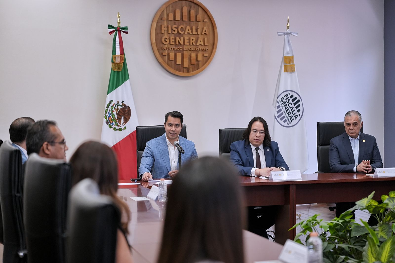 Imagen de Municipio de Querétaro y Fiscalía General del Estado firman convenio para fortalecer Cuelgapp 2