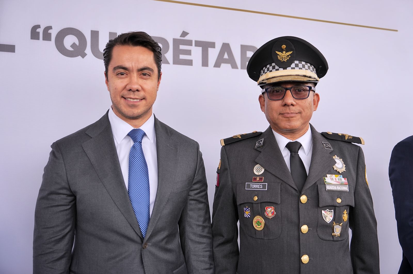 Imagen de Asiste Felifer Macías a la toma de protesta de Rubén Torres Martínez como coordinador estatal de la Guardia Nacional 1