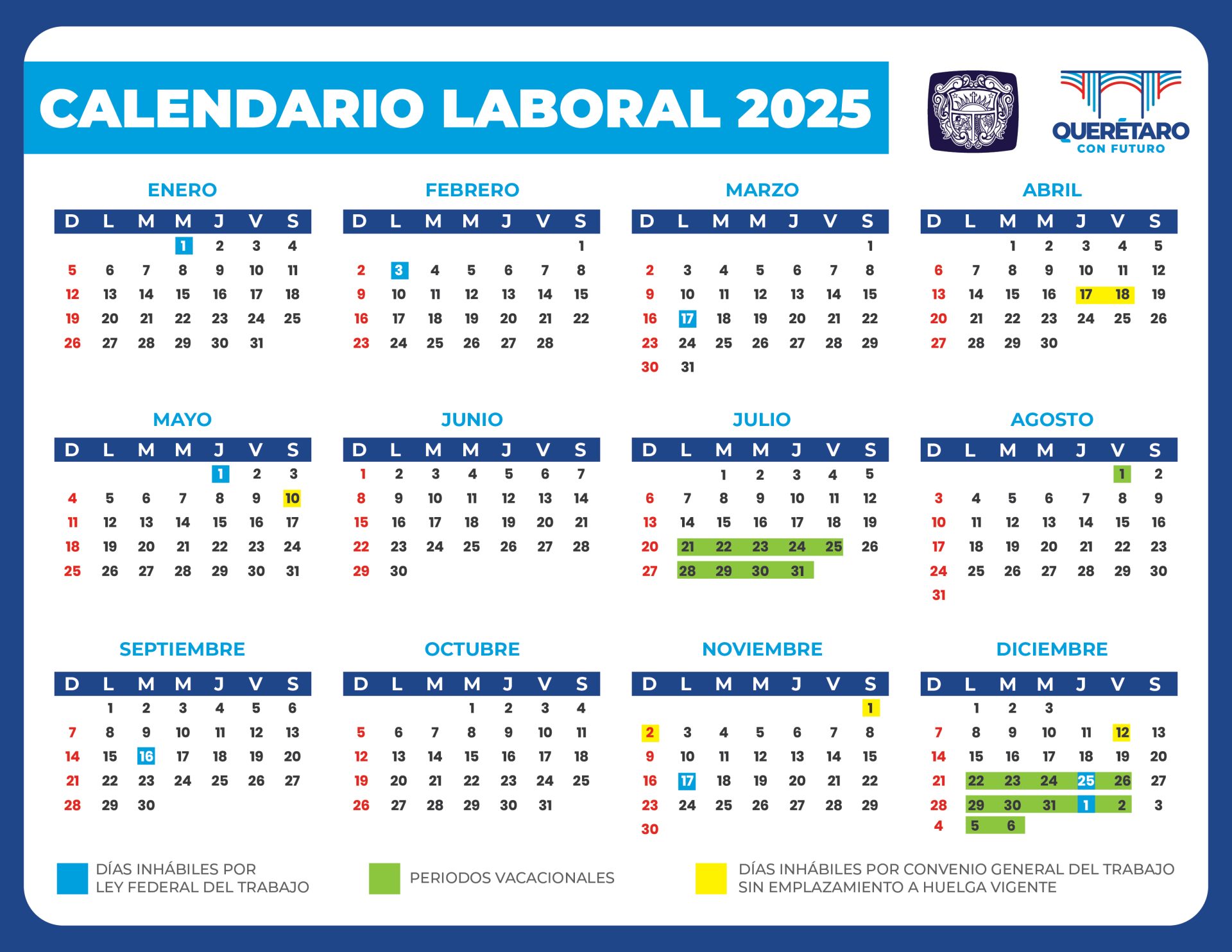 Imagen de Calendario Laboral 2025 3