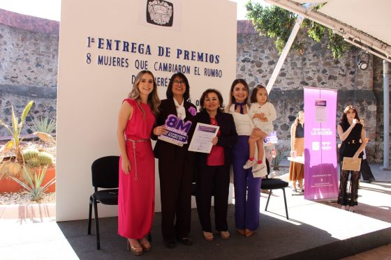 Reconoce Municipio de Querétaro a 8 mujeres que cambiaron el rumbo