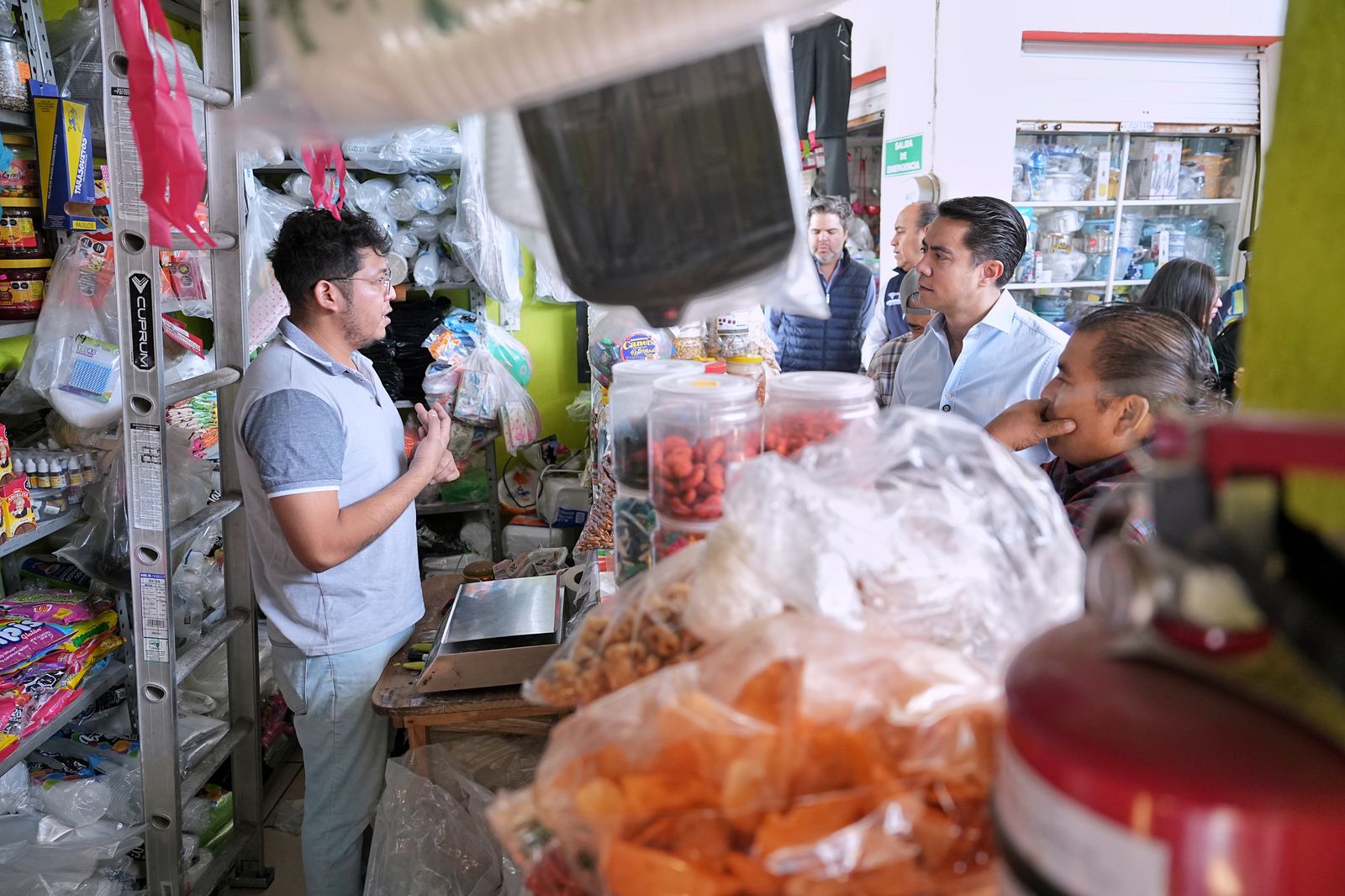 Imagen de Visita Felifer Macías el Mercado Garambullo 3