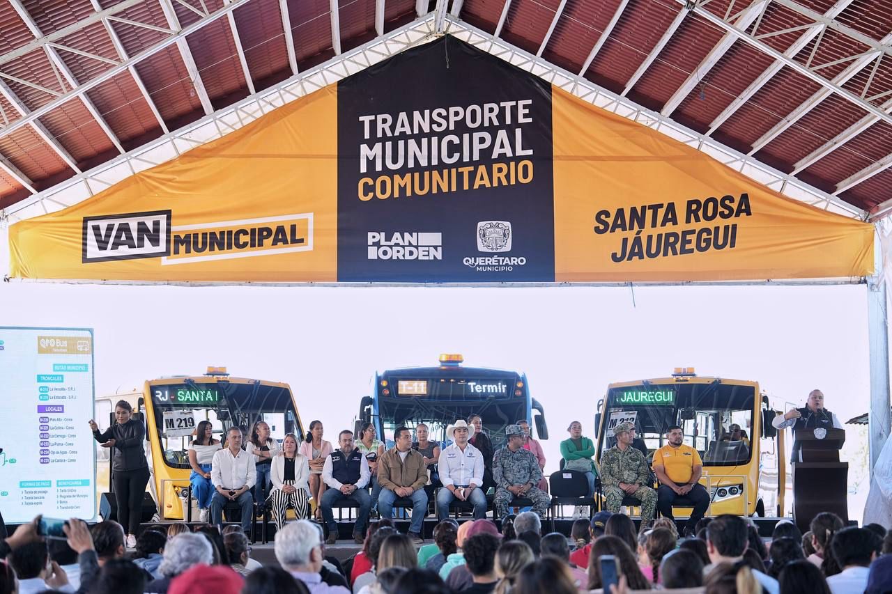 Imagen de Presenta Felifer Transporte Municipal Comunitario en Santa Rosa Jáuregui 4