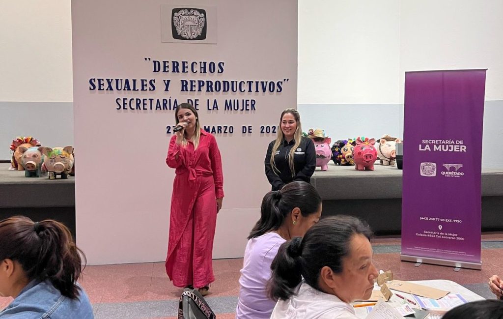 Imagen de Impulsa la Secretaría de la Mujer del Municipio de Querétaro derechos sexuales y reproductivos en Santa Rosa Jáuregui 4