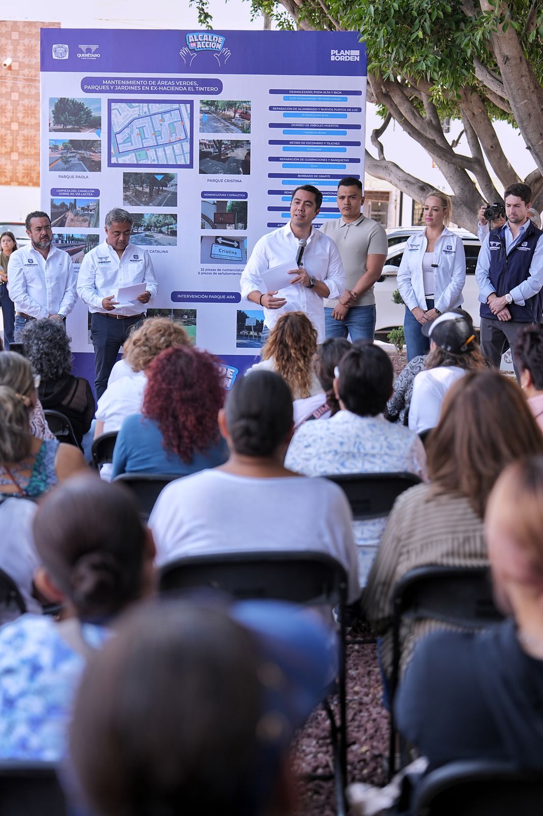 Imagen de Entrega Felifer Macías trabajos de Alcalde en Acción en la colonia Ex Hacienda El Tintero 2