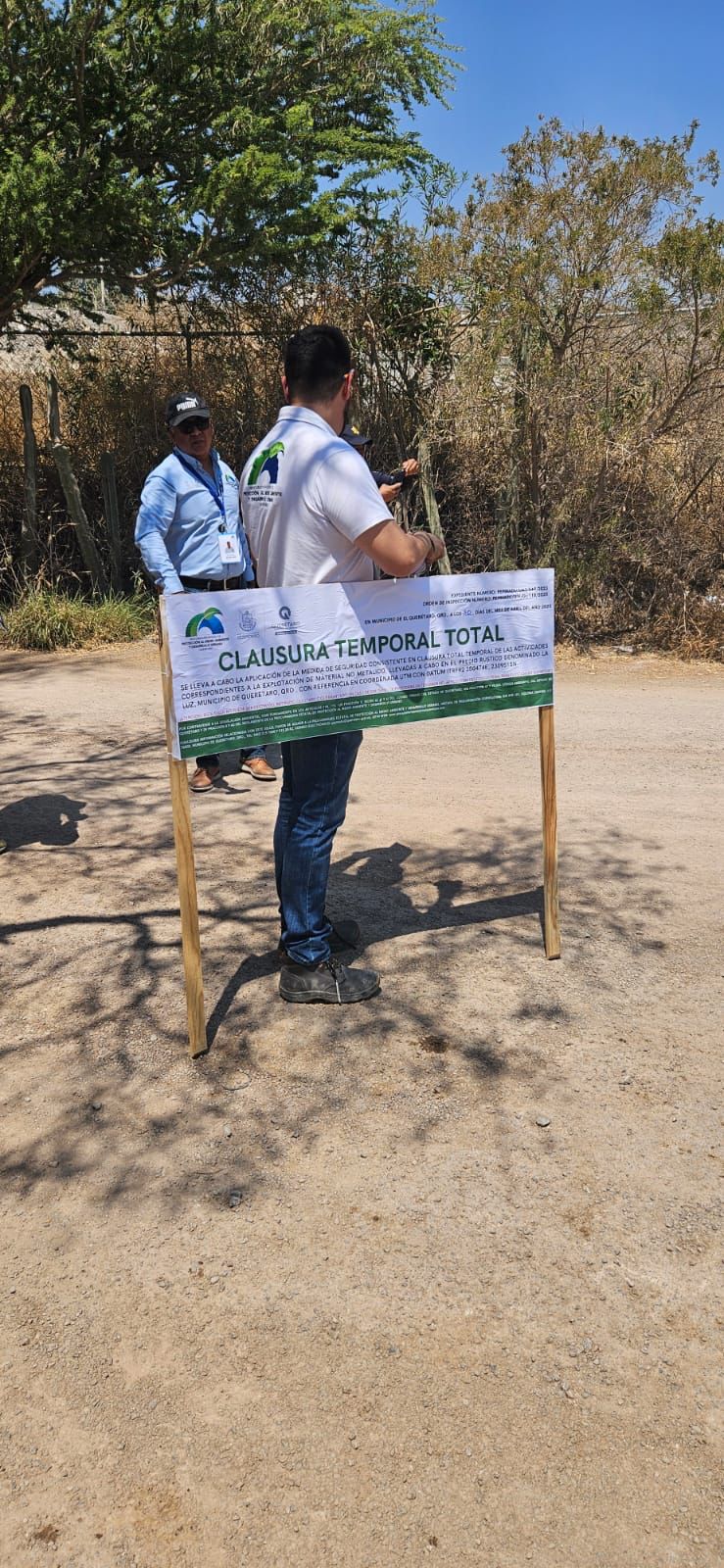 Imagen de Municipio de Querétaro realiza operativo para asegurar cumplimiento ambiental en La Luz 3