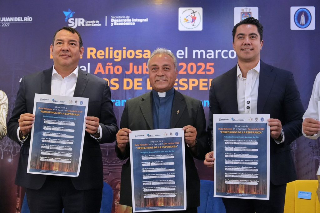 Imagen de Presenta Felifer Macías la Ruta Religiosa Peregrinos de la Esperanza 12