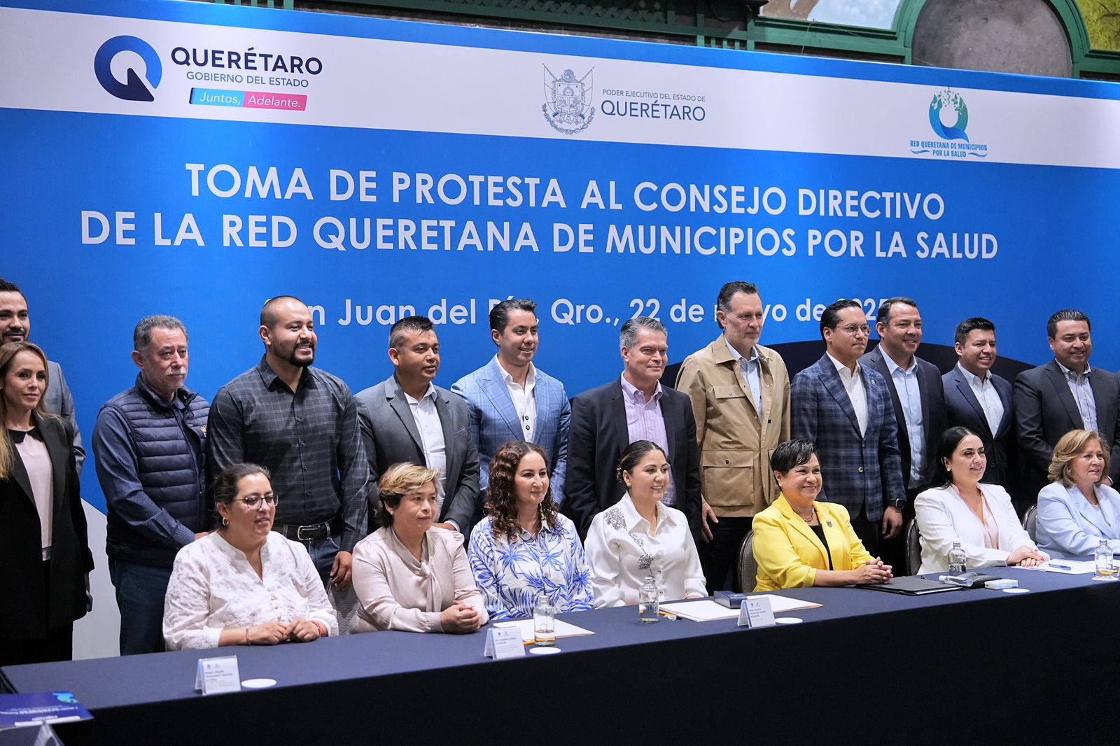 Imagen de Felifer Macías rinde protesta como Vicepresidente de la Red Queretana de Municipios por la Salud 2