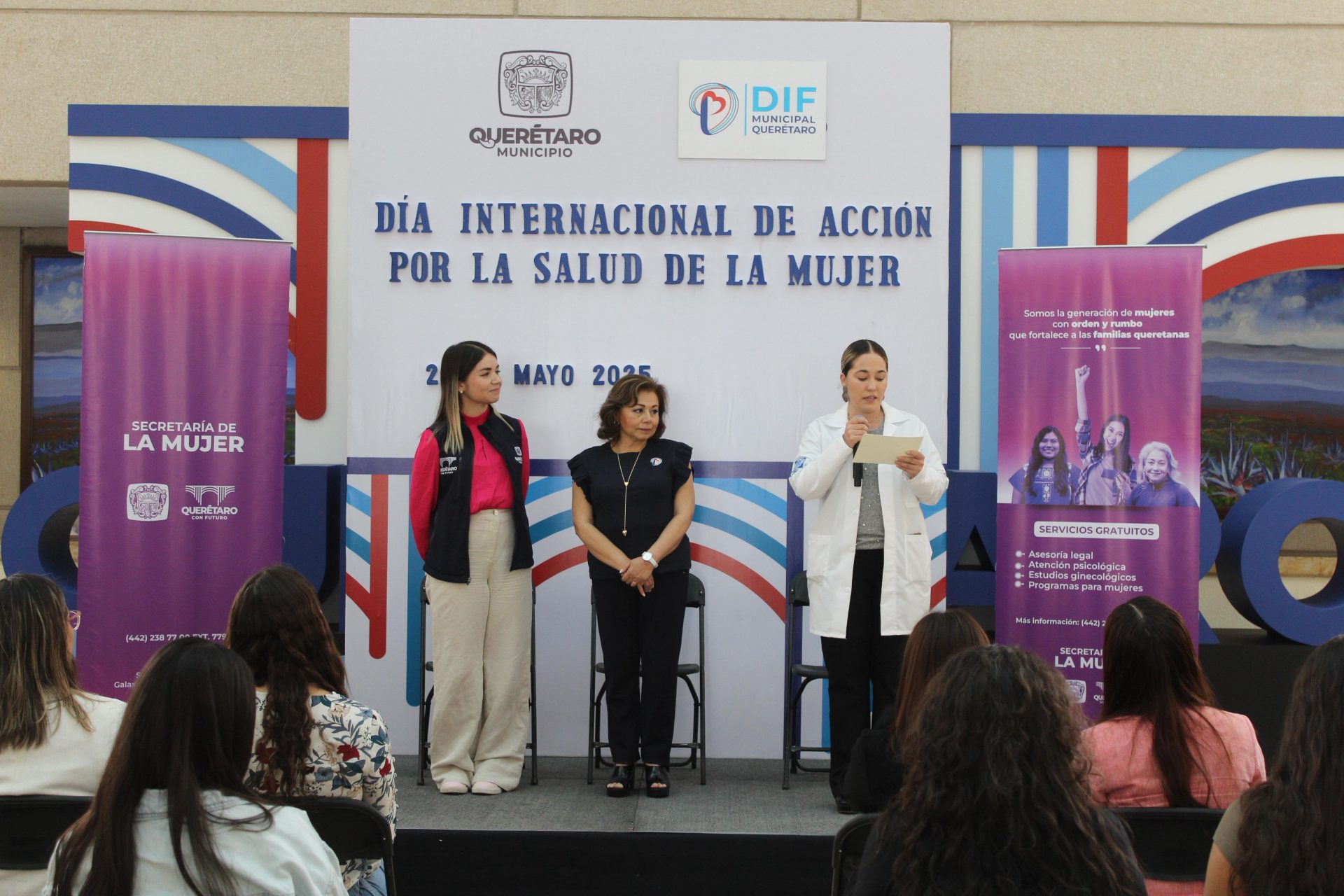 IMG-20250529-WA0030 Imagen de Municipio de Querétaro impulsa jornada por la salud y el bienestar de las mujeres 2