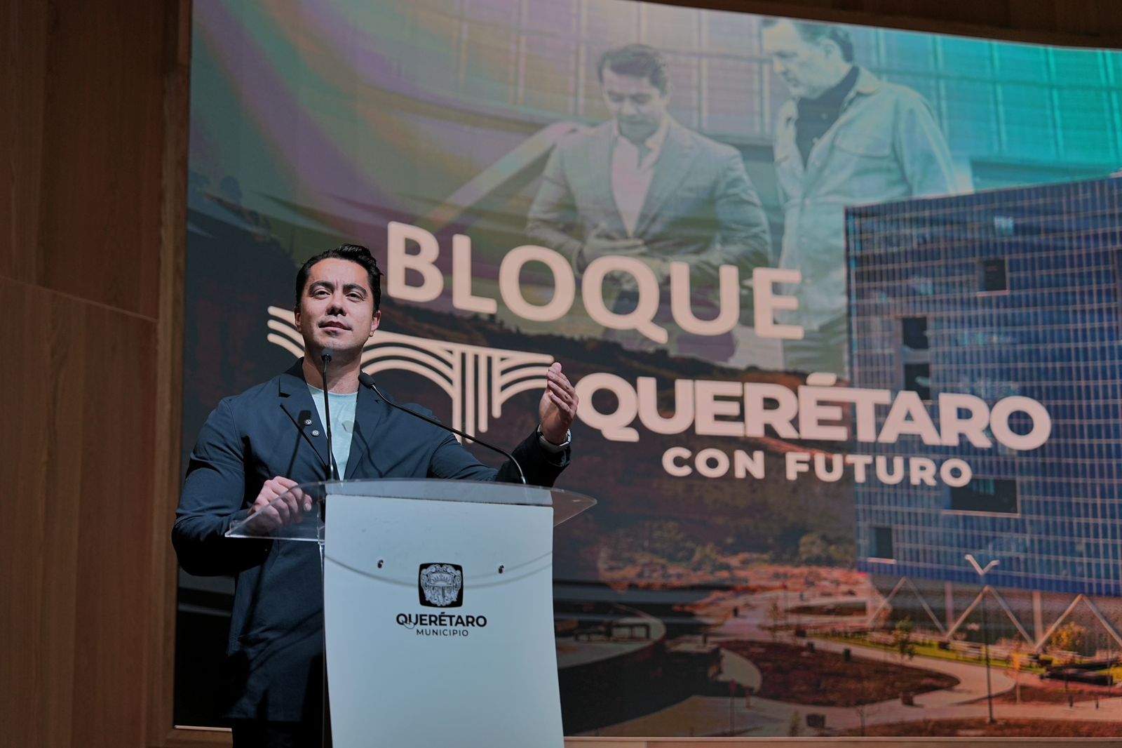 Imagen de Inaugura Felifer Macías la primera edición de BLOQUE SUMMIT 2025, Imagina Algo Increíble 2