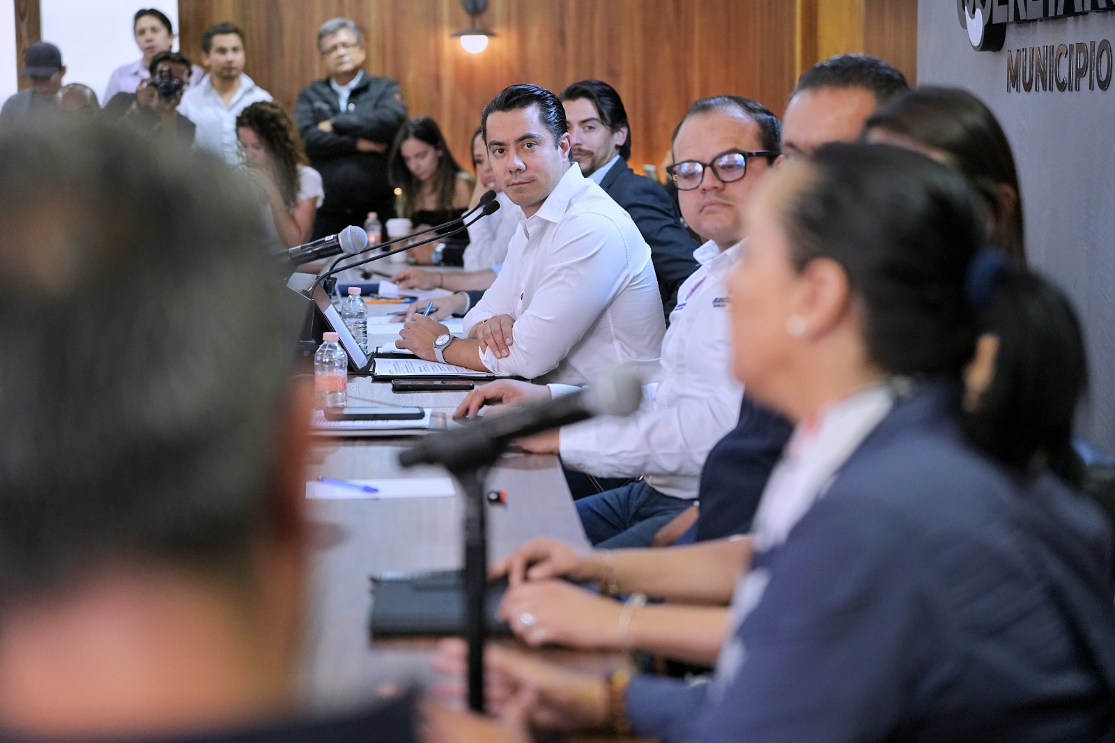 Imagen de Encabeza Felifer Macías sesión extraordinaria del Consejo Municipal de Protección Civil ante temporada de lluvias 2