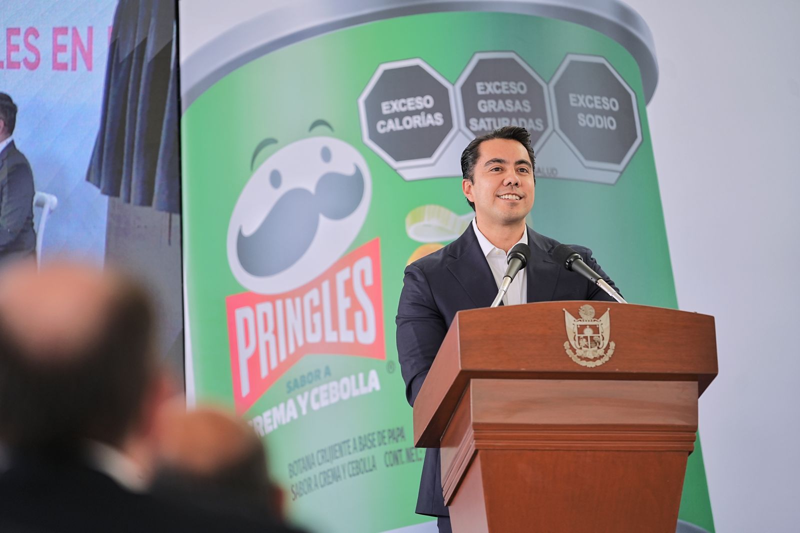 Imagen de Inauguran Mauricio Kuri y Felifer Macías nueva planta Pringles 2