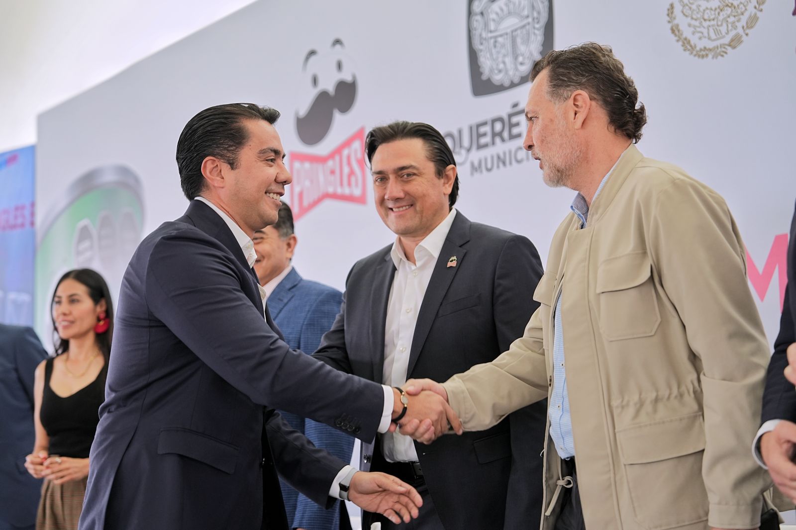 Imagen de Inauguran Mauricio Kuri y Felifer Macías nueva planta Pringles 4