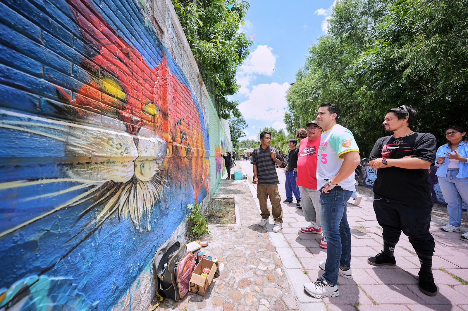 Imagen de Felifer Macías fortalece el arte urbano y el orgullo de barrio en Hércules 2