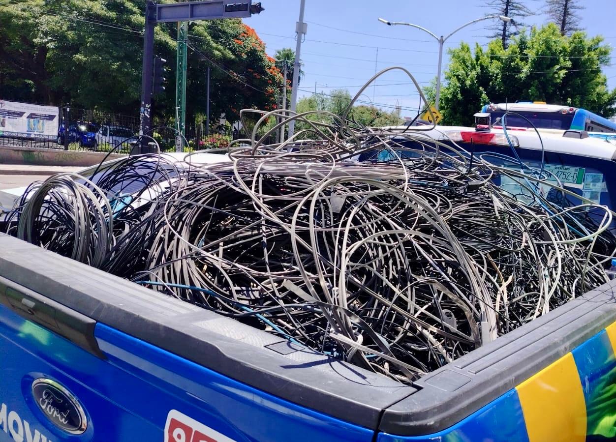Imagen de Retiro de cables en desuso alcanza 73% de meta establecida a cierre de año 2