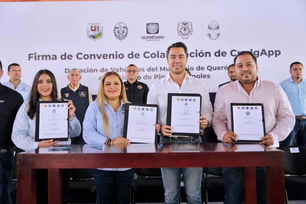 Imagen de Felifer Macías firma convenio de Cuelgapp con municipios de la Sierra Gorda 2